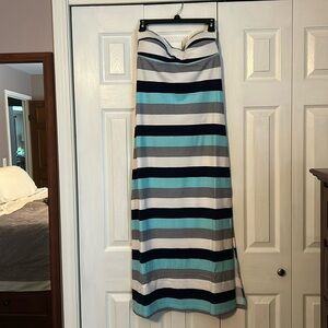 Tommy Bahama bandeau maxi dress size S